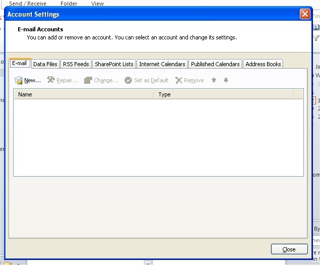 Outlook 2010 Beta Screen 2